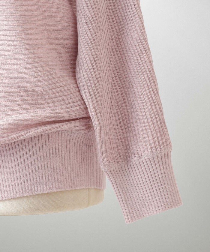 トップス ニット レディース ファッション プルオーバー かわいい きれいめ 春夏秋 白黒 ウォッシャブル ジョイントスペース