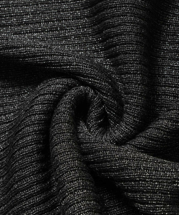 トップス ニット レディース ファッション プルオーバー かわいい きれいめ 春夏秋 白黒 ウォッシャブル ジョイントスペース