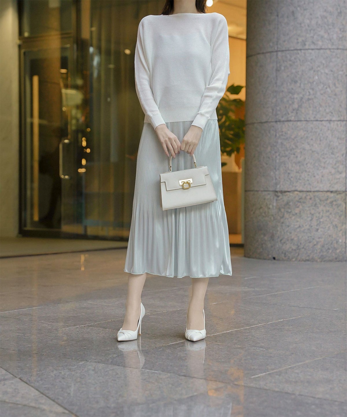 ボトムス スカート ロング レディース ファッション 大人 春秋 エレガント かわいい 無地 式 トレンド ウィッシャブル ジョイントスペース