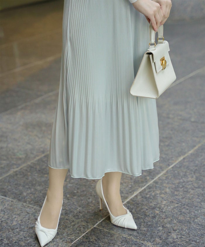 ボトムス スカート ロング レディース ファッション 大人 春秋 エレガント かわいい 無地 式 トレンド ウィッシャブル ジョイントスペース