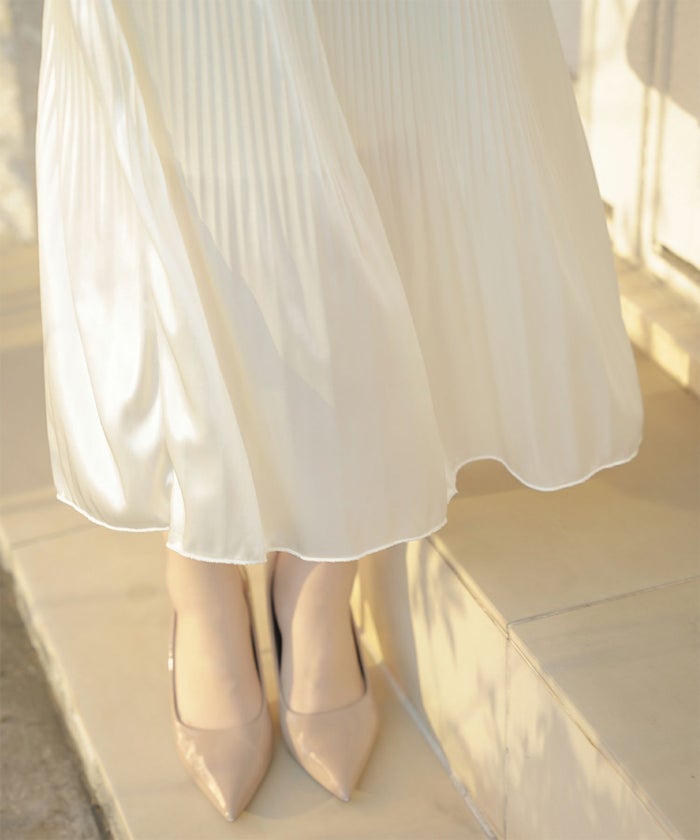 ボトムス スカート ロング レディース ファッション 大人 春秋 エレガント かわいい 無地 式 トレンド ウィッシャブル ジョイントスペース