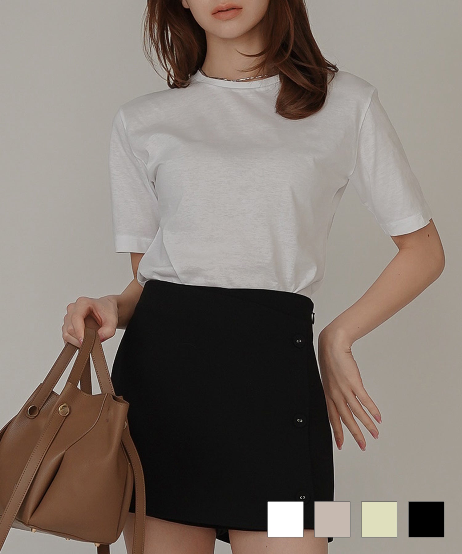 ウエスト シェイプ オーバーTEE KINO THE KEI 全4色｜ktk511-0210【2