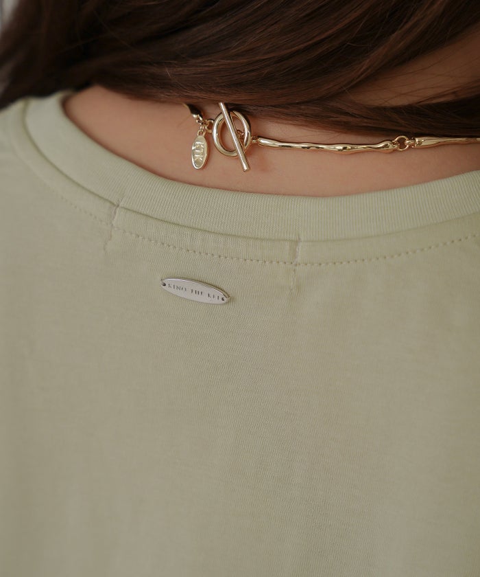 着回し インナートップス オシャレ 無地 女性らしい 韓国風 韓国系 スタイル盛れ カットソー タイトトップス 韓国風 綺麗め 細見え カジュアル KINO THE KEI