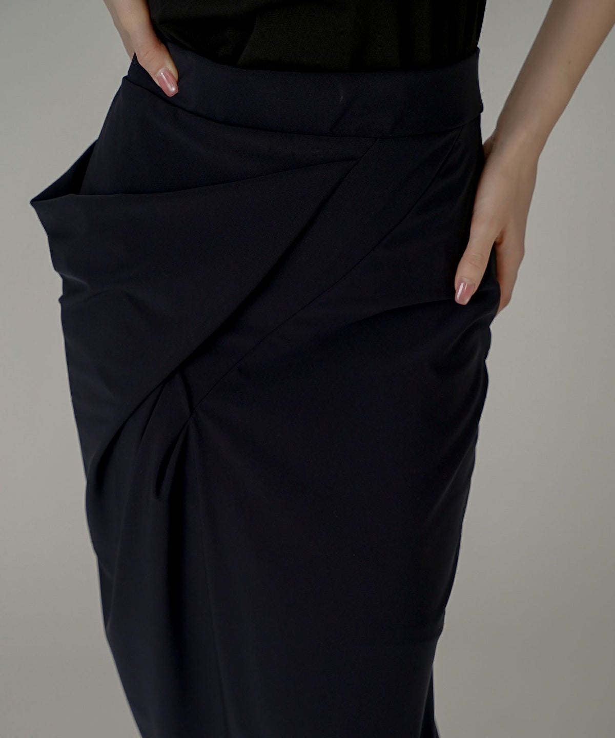 あざと可愛い 肌見せ 港区 ラウンジ Iラインスカート 長め ペンシルスカート ツイル ナローシルエット スリット入り カジュアル エレガント 海外系 きれいめ 韓国風 韓国系 スタイル盛れ セットアップ ドレス ディナー パーティ KINO THE KEI