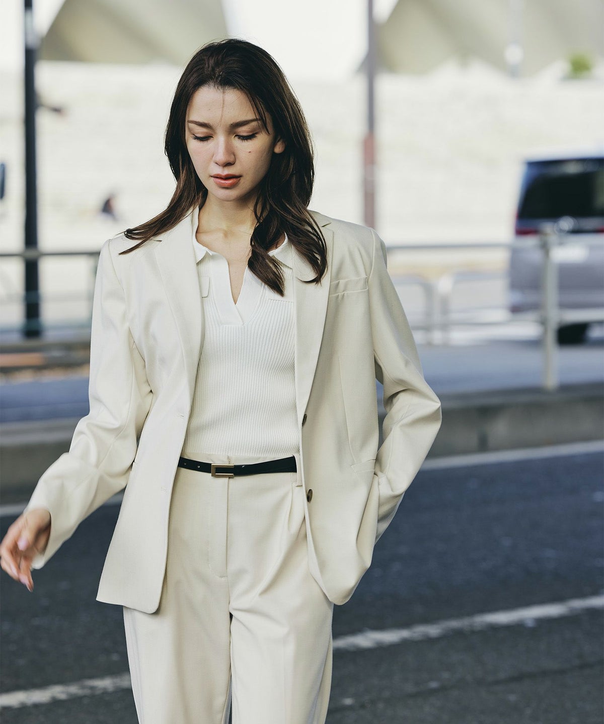 カジュアル モード ブラック お洒落 セットアップ ママコーデ 20代 30代 40代 デート お出かけ 普段使い 韓国 トレンド 可愛い 大人 大人女子 大人可愛い 通学 学生 女子会 パーティー 着回し デイリー レイヤード インスタ映え 体型カバー 綺麗め 細見え オフショル KINO THE KEI