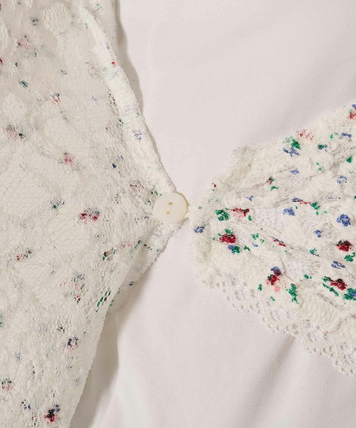 カシュクール/トップス/レース/カーディガン