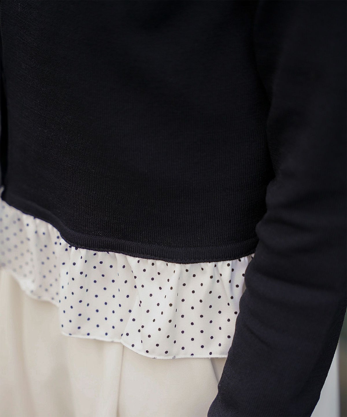 ニット トップス カーディガン レディース ファッション 肩掛け オフィス おしゃれ かわいい きれいめ 秋春 おすすめ ウォッシャブル ジョイントスペース