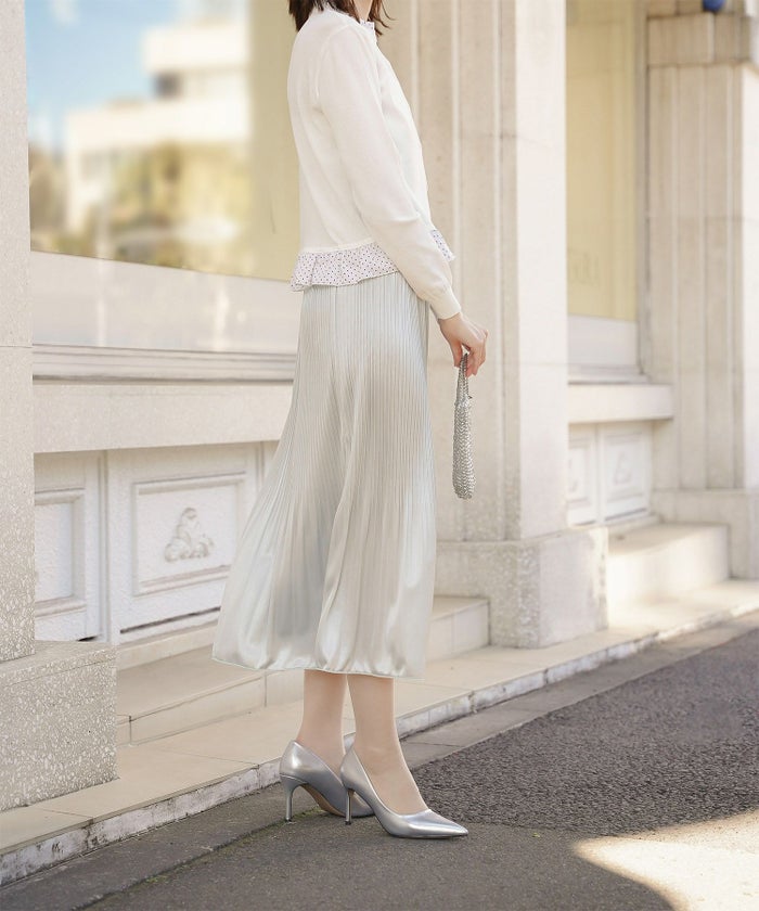 ニット トップス カーディガン レディース ファッション 肩掛け オフィス おしゃれ かわいい きれいめ 秋春 おすすめ ウォッシャブル ジョイントスペース