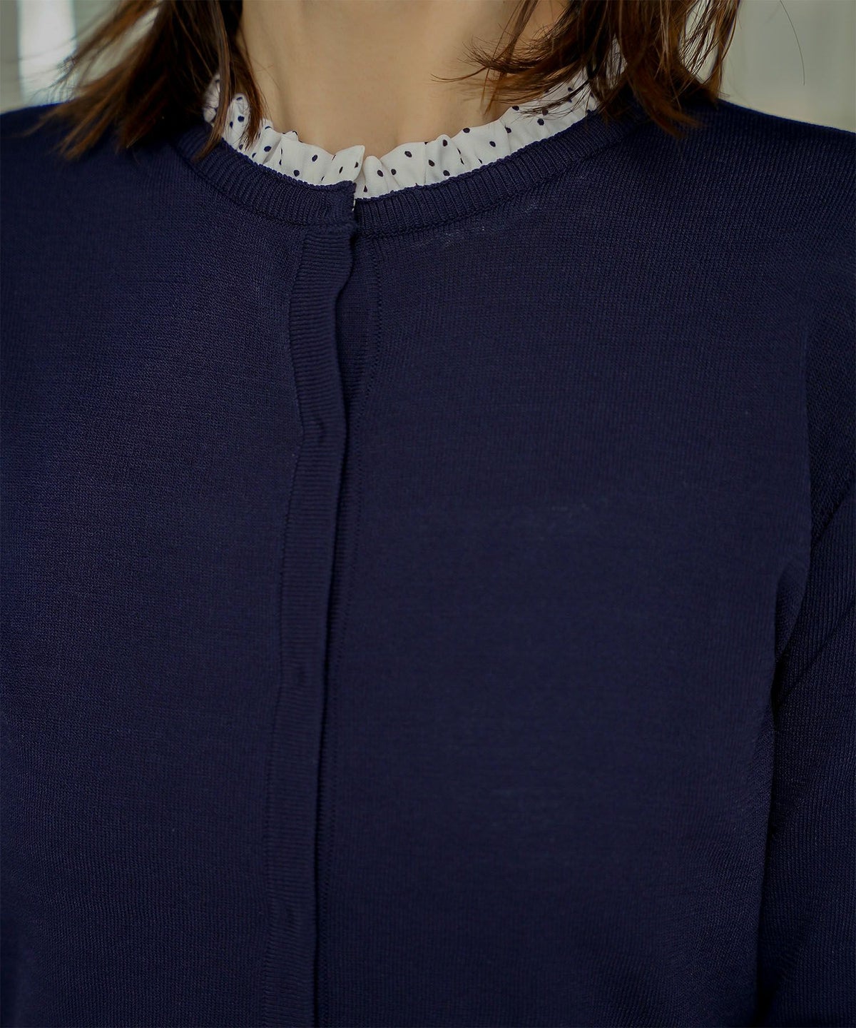 ニット トップス カーディガン レディース ファッション 肩掛け オフィス おしゃれ かわいい きれいめ 秋春 おすすめ ウォッシャブル ジョイントスペース