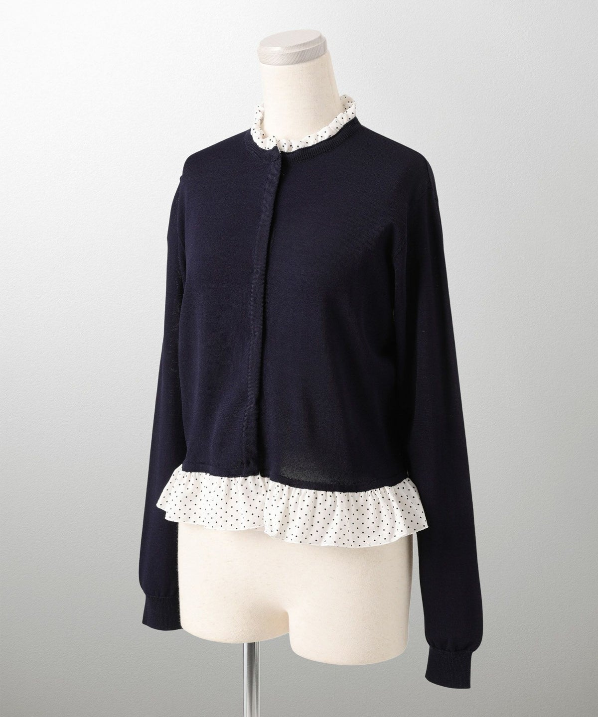 ニット トップス カーディガン レディース ファッション 肩掛け オフィス おしゃれ かわいい きれいめ 秋春 おすすめ ウォッシャブル ジョイントスペース