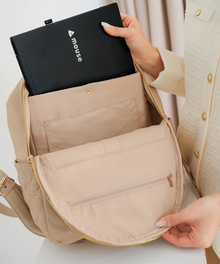 小物 バッグ リュック ハートキルティング 合皮 キルティング かわいい フェミニン 大容量 多機能 収納 お出かけ 推し活