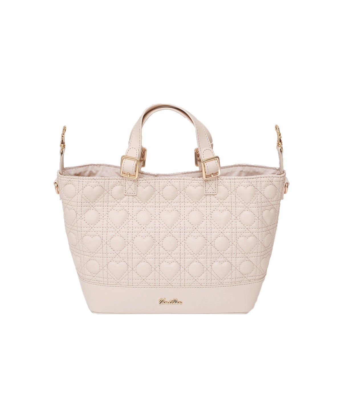 トートバッグ バッグ ハンドバッグ ハート ハートキルティング 2WAY かわいい