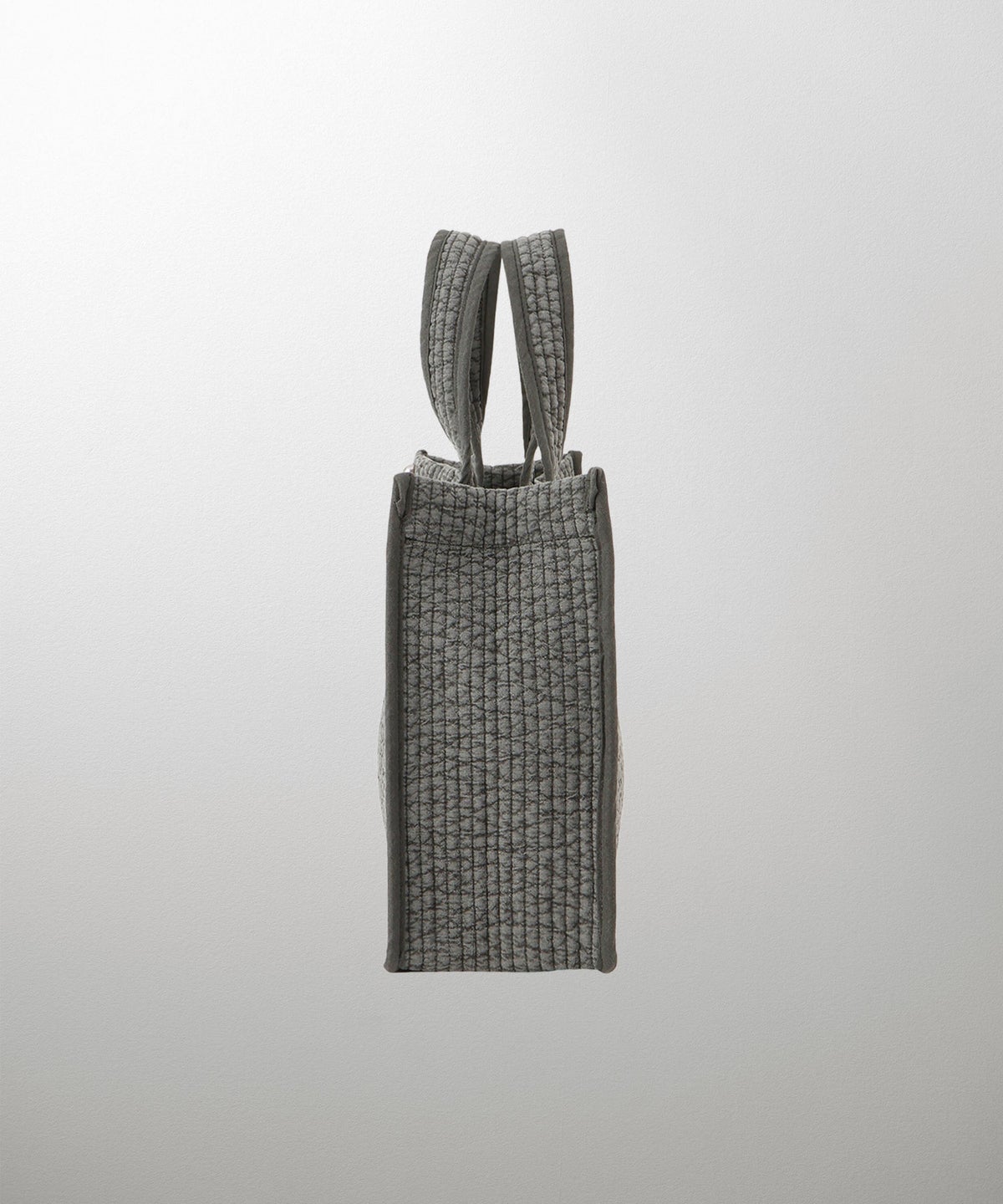 マチ付き パールトリム ヌビ バッグ large オフィス かわいい アイボリー グレー チャコール ブラック フリー