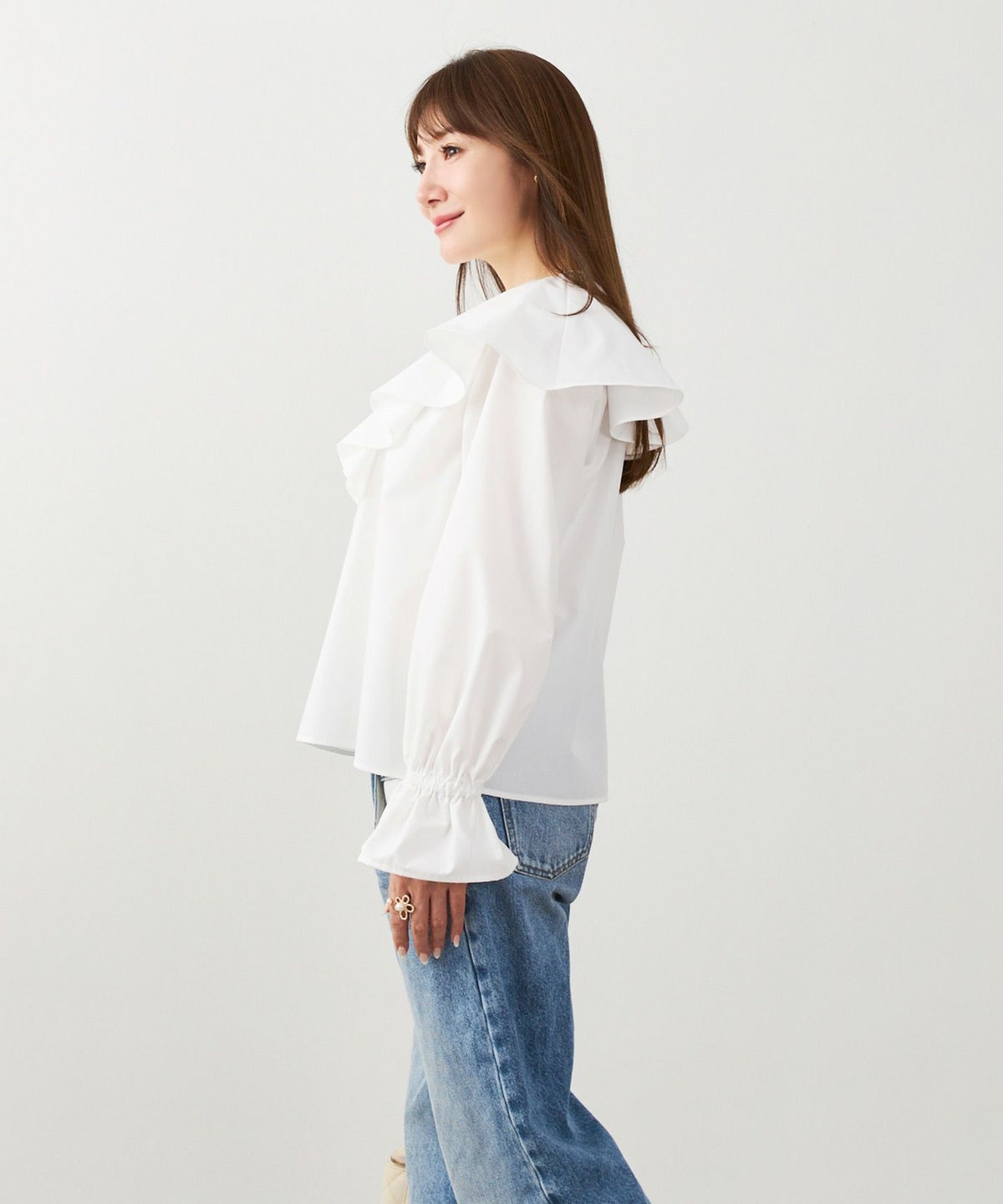 手洗い可 トップス オフィス 着回し かわいい 大人カジュアル きれいめ フェニミン おすすめ ジョイントスペース