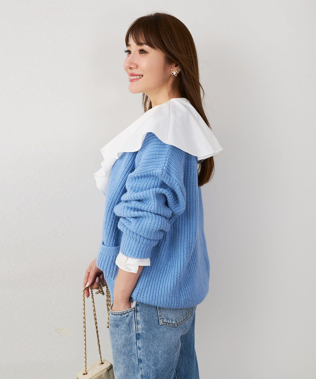 手洗い可 トップス オフィス 着回し かわいい 大人カジュアル きれいめ フェニミン おすすめ ジョイントスペース