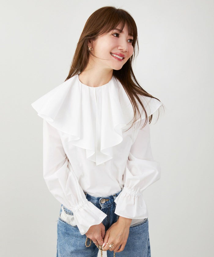 手洗い可 トップス オフィス 着回し かわいい 大人カジュアル きれいめ フェニミン おすすめ ジョイントスペース