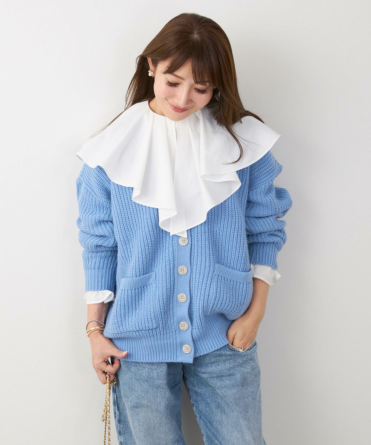 手洗い可 トップス オフィス 着回し かわいい 大人カジュアル きれいめ フェニミン おすすめ ジョイントスペース