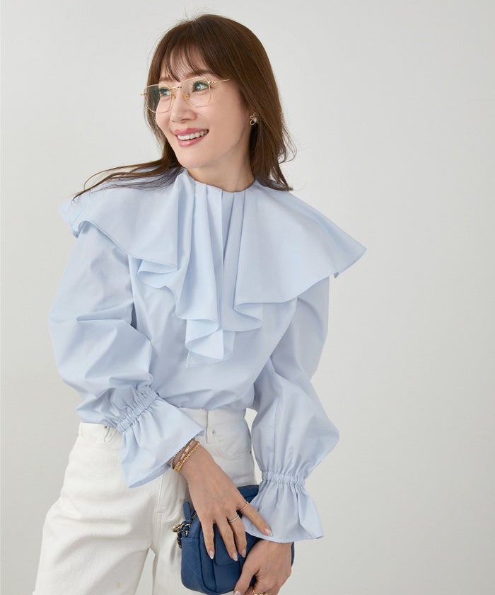 手洗い可 トップス オフィス 着回し かわいい 大人カジュアル きれいめ フェニミン おすすめ ジョイントスペース