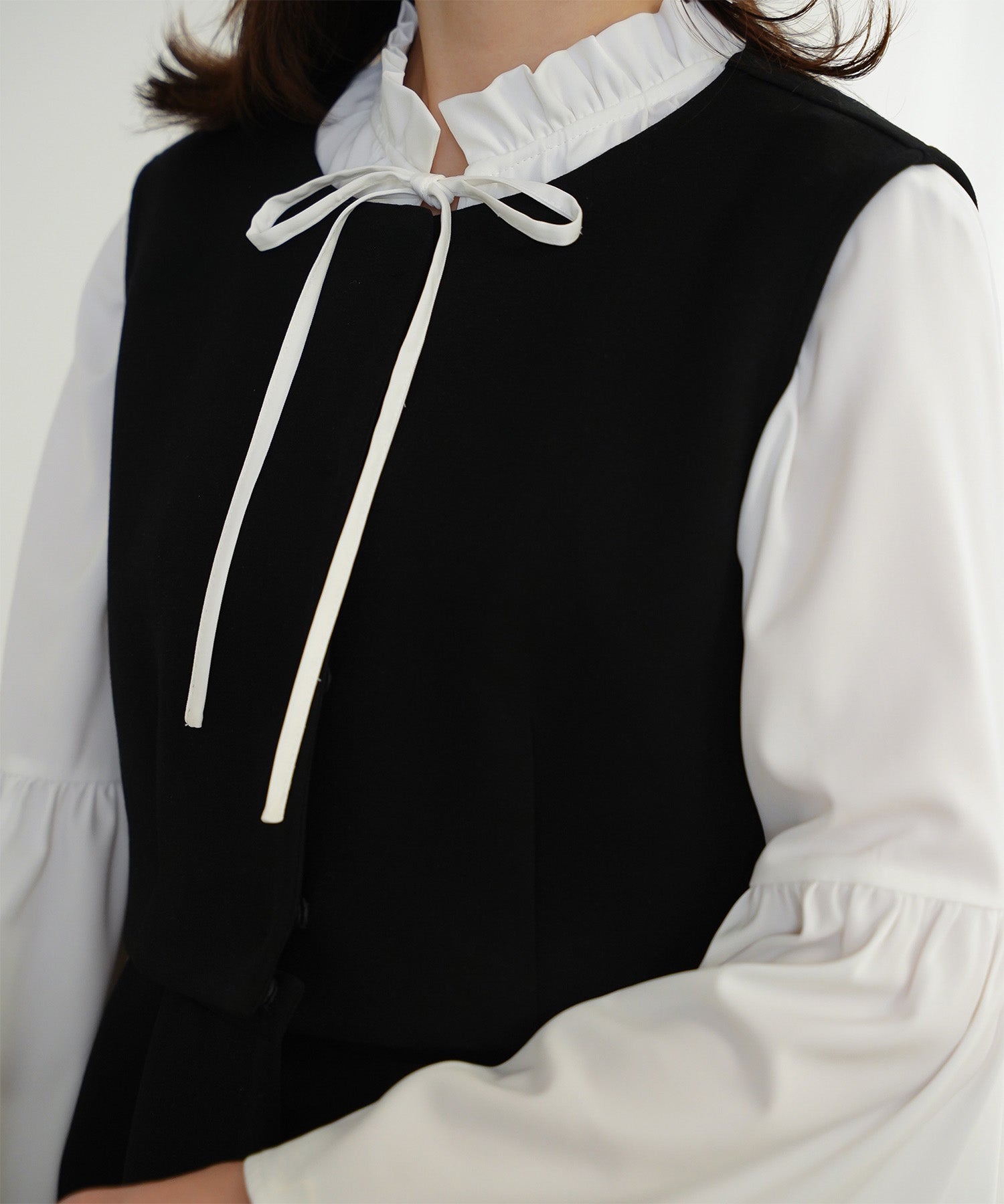 yori✳︎ヘムフリルワイドTee！ホワイトブラック2色セット！ 専用】yori ヨリ ヘムフリルワイドTee 【公式通販】