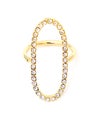 クリスタル オーバル リング Crystal Oval Ring