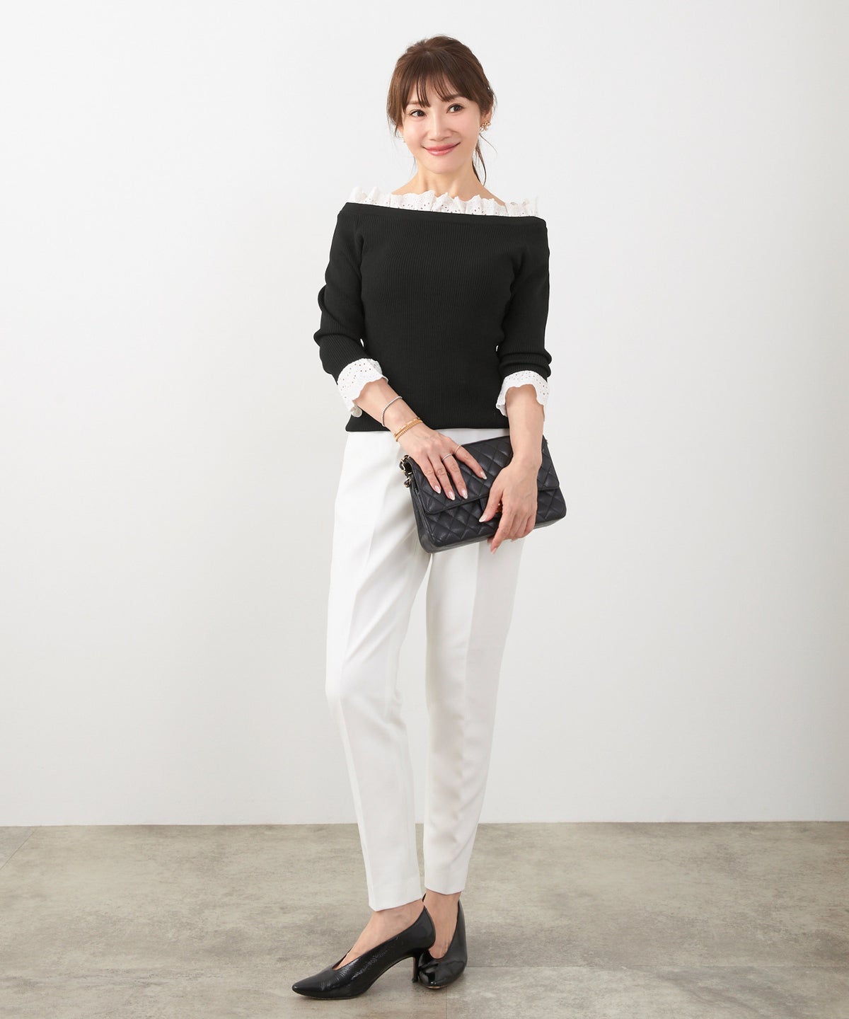 手洗い可 レディース 大人カジュアル 上品 かわいい きれいめ オフィス フェニミン 春 ジョイントスペース