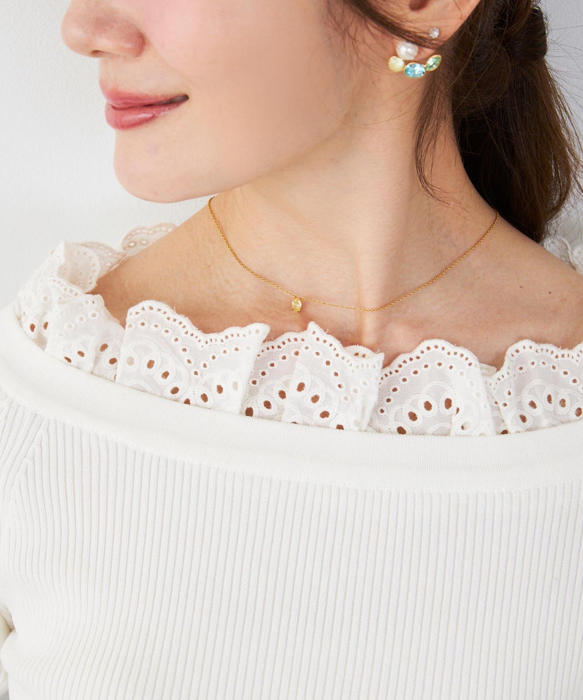 手洗い可 レディース 大人カジュアル 上品 かわいい きれいめ オフィス フェニミン 春 ジョイントスペース