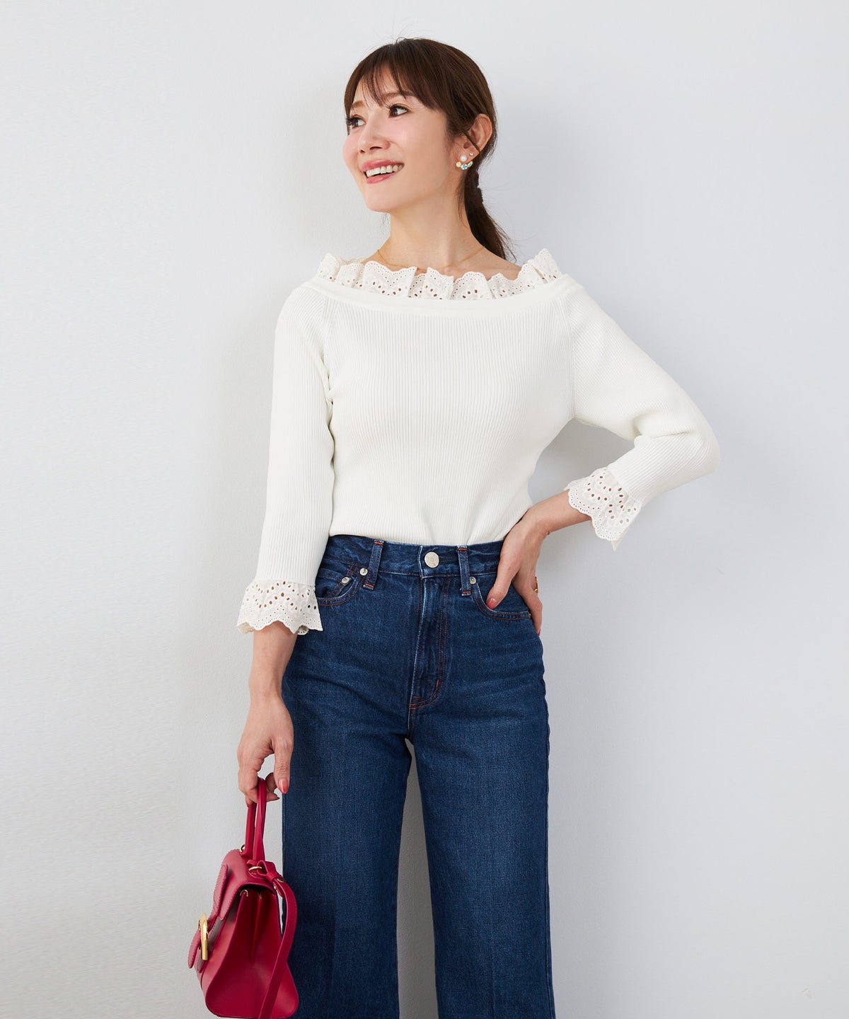 手洗い可 レディース 大人カジュアル 上品 かわいい きれいめ オフィス フェニミン 春 ジョイントスペース