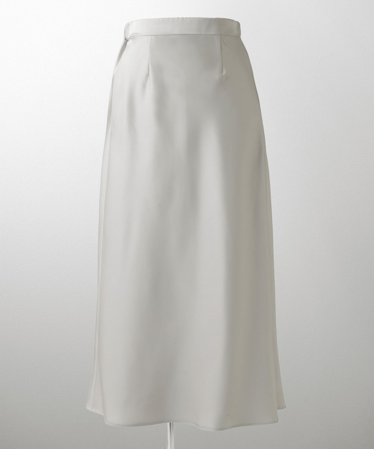 サテン ナロー スカート ボトムス レディース サックス ベージュ ブラック S M