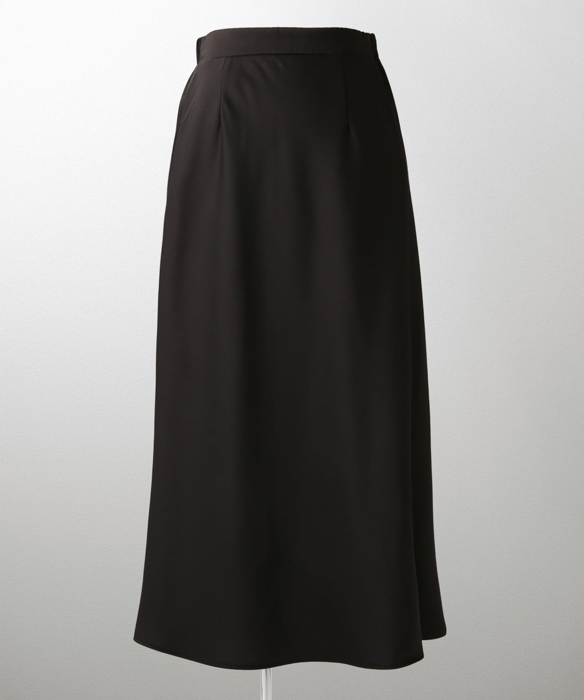 サテン ナロー スカート ボトムス レディース サックス ベージュ ブラック S M