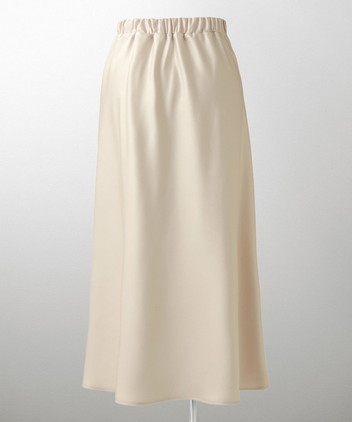 サテン ナロー スカート ボトムス レディース サックス ベージュ ブラック S M