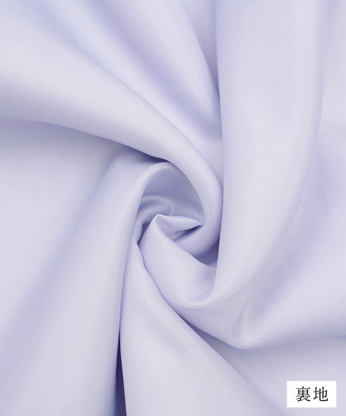 ツイードライク クラシカル ワンピース サマーツイード ダブルボタン 襟付き ベルト付き 裏地付き フレア 春 秋 入学式 食事会 ピンク ラベンダー