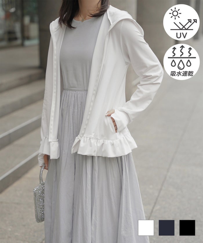 ポケッタブル UVカット パーカー HUIT