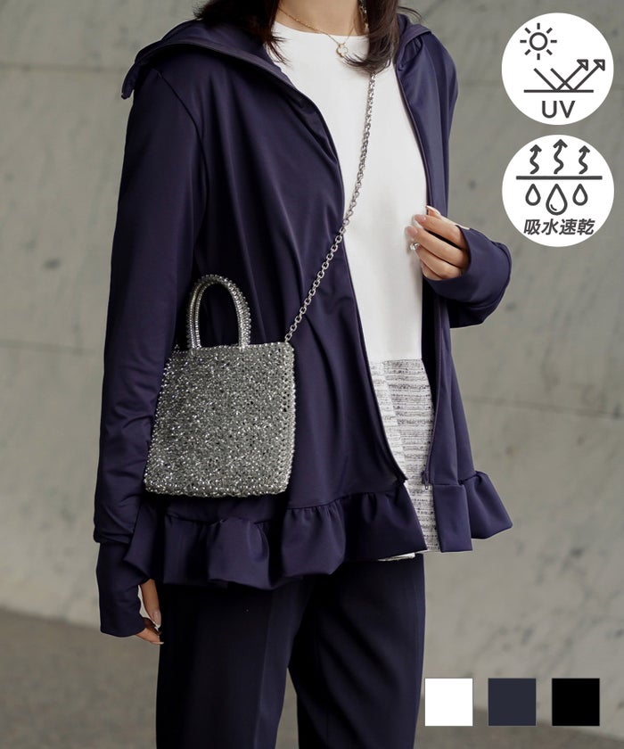 ポケッタブル UVカット パーカー HUIT