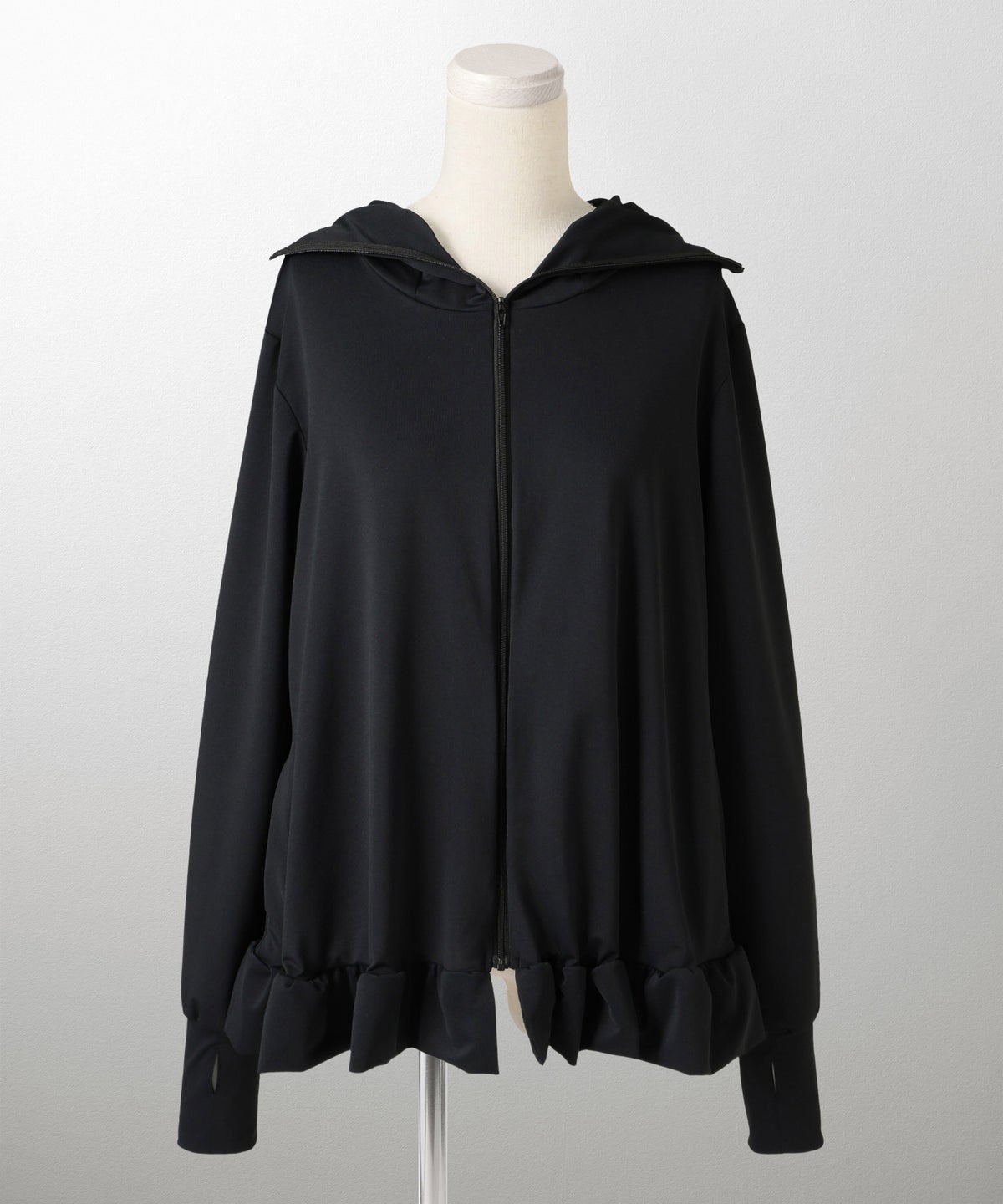 ポケッタブル UVカット パーカー レディース ファッション ホワイト ネイビー ブラック M