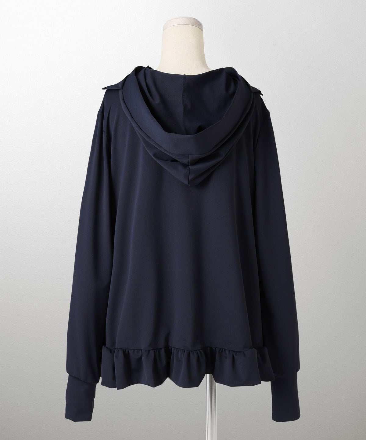 ポケッタブル UVカット パーカー レディース ファッション ホワイト ネイビー ブラック M