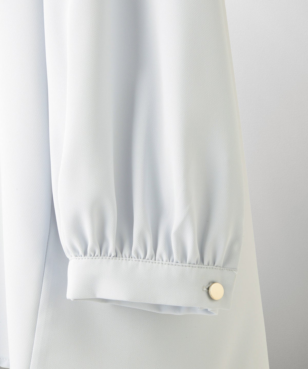 アシンメトリー ラッフル ブラウス レディース ファッション ウォッシャブル ホワイト サックス ネイビー M