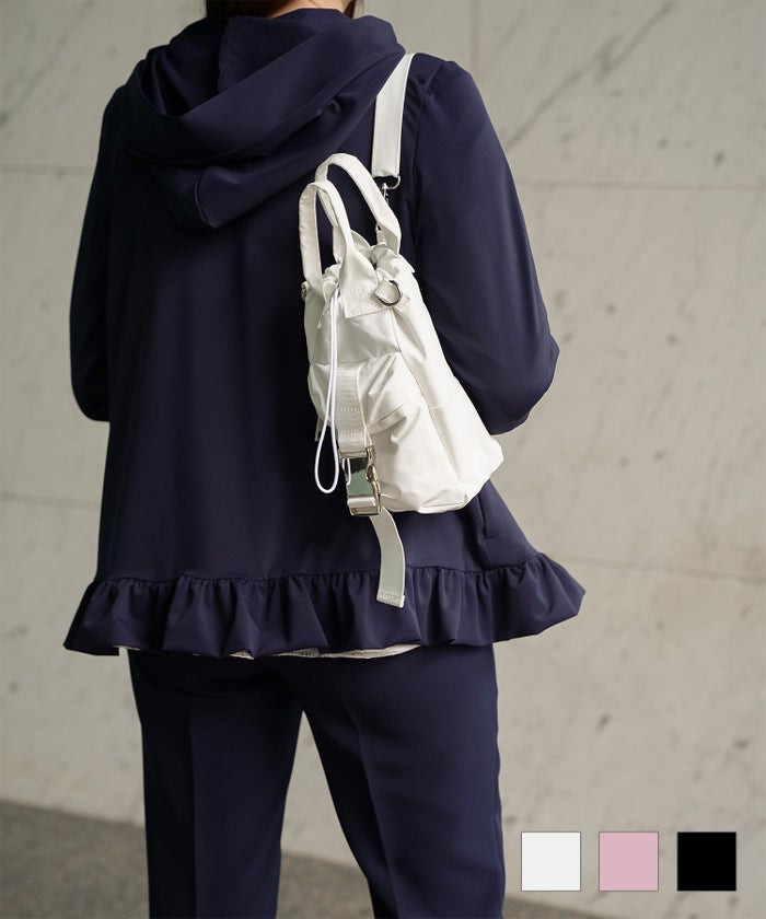 保冷・保温機能付き 3WAY ミニショルダー バッグ HUIT