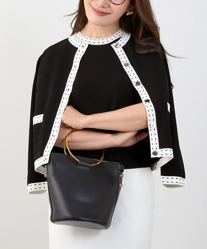 洗濯機可 マシンウォッシャブル UVカット 接触冷感 長袖 可愛い 上品 きれいめ オフィス フェミニン 春 ジョイントスペース