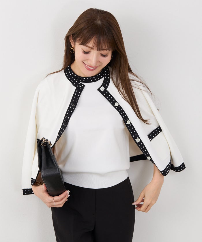 洗濯機可 マシンウォッシャブル UVカット 接触冷感 長袖 可愛い 上品 きれいめ オフィス フェミニン 春 ジョイントスペース