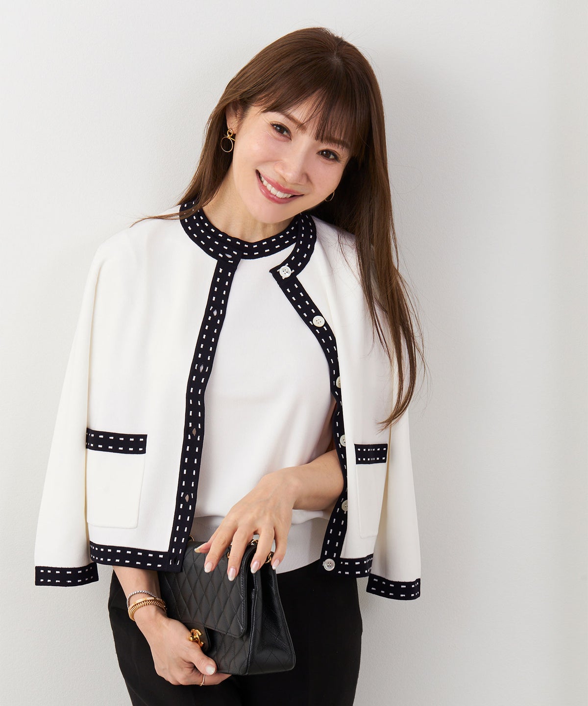 洗濯機可 マシンウォッシャブル UVカット 接触冷感 長袖 可愛い 上品 きれいめ オフィス フェミニン 春 ジョイントスペース