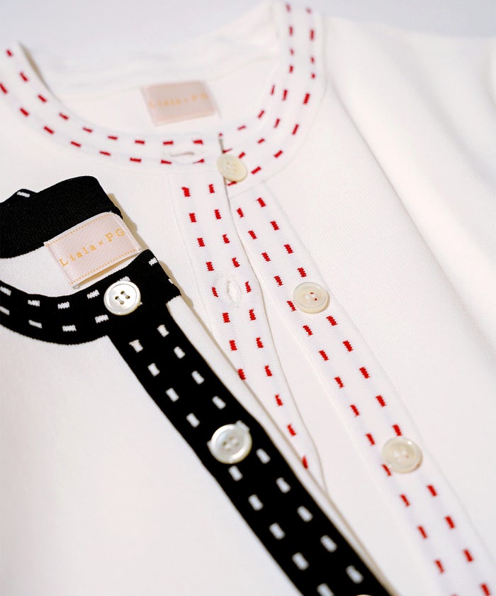 洗濯機可 マシンウォッシャブル UVカット 接触冷感 長袖 可愛い 上品 きれいめ オフィス フェミニン 春 ジョイントスペース