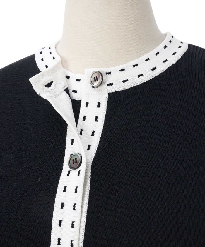 洗濯機可 マシンウォッシャブル UVカット 接触冷感 長袖 可愛い 上品 きれいめ オフィス フェミニン 春 ジョイントスペース