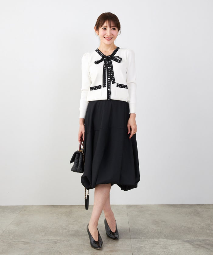 洗濯機可 マシンウォッシャブル UVカット 接触冷感 長袖 可愛い 上品 きれいめ オフィス フェミニン 春 ジョイントスペース