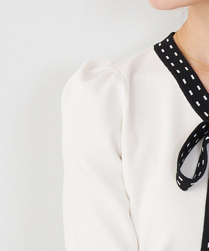 洗濯機可 マシンウォッシャブル UVカット 接触冷感 長袖 可愛い 上品 きれいめ オフィス フェミニン 春 ジョイントスペース