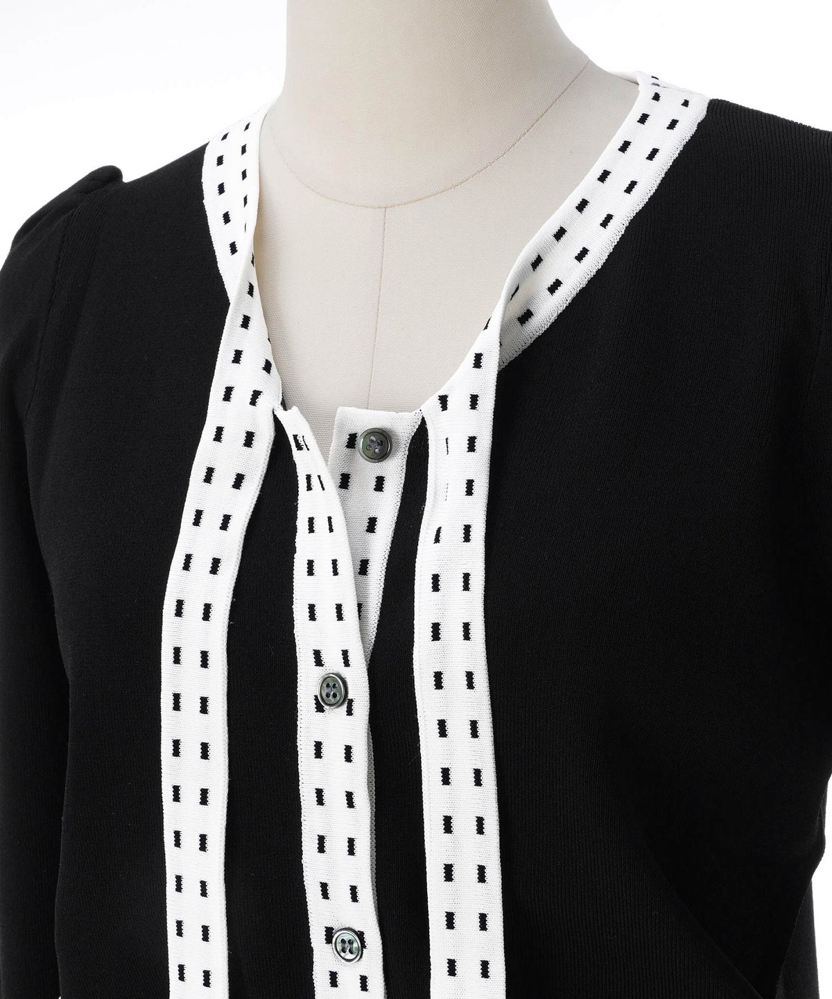 洗濯機可 マシンウォッシャブル UVカット 接触冷感 長袖 可愛い 上品 きれいめ オフィス フェミニン 春 ジョイントスペース