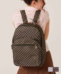 バッグ/リュック/ドット/ミックス ドット プリント リュック TINA：JOJUN