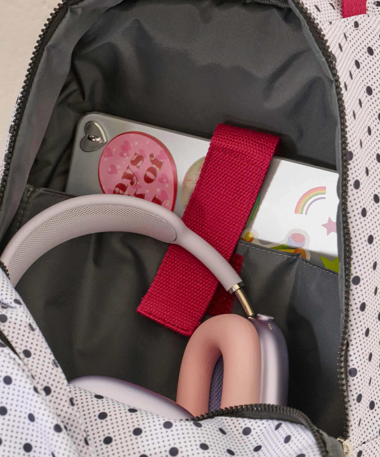 FINAL SALE ミックス ドット プリント リュック TINA：JOJUN 全2色