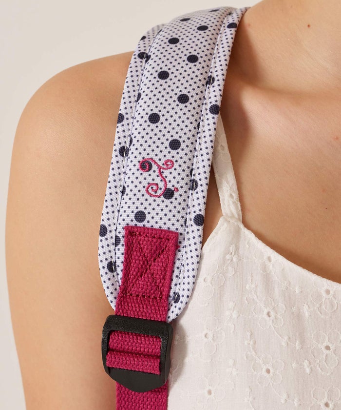 バッグ/リュック/ドット/ミックス ドット プリント リュック TINA：JOJUN