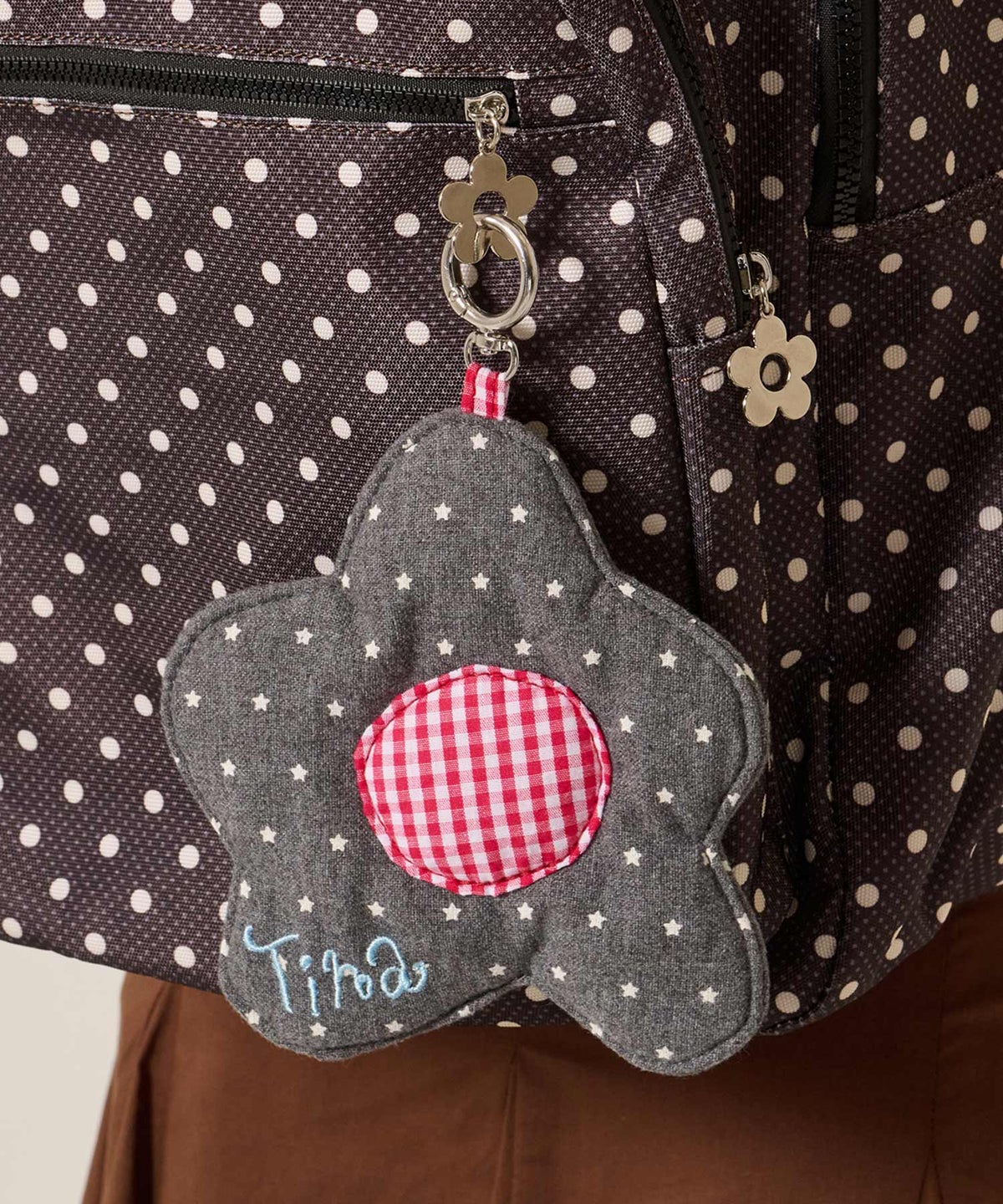 キーホルダー/アクセサリー/花/Bloom キーホルダー ポーチ TINA：JOJUN