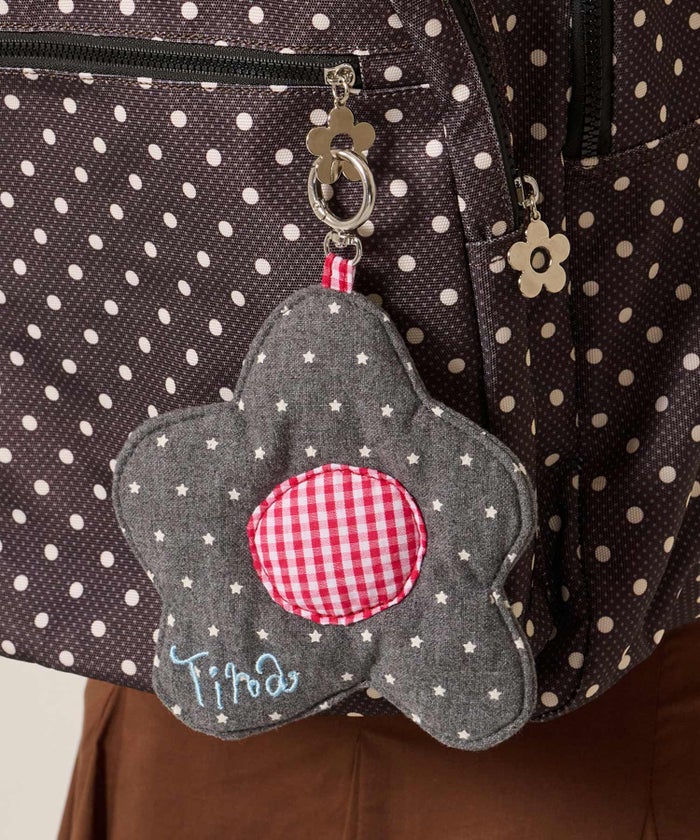 キーホルダー/アクセサリー/花/Bloom キーホルダー ポーチ TINA：JOJUN